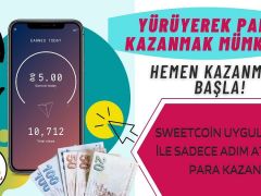 Sweetcoin ile Yürüyerek Para Kazan! Hareket Et, Paranı Al!